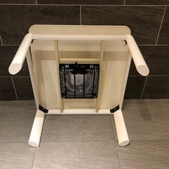 ユアサ CK-750M こたつ テーブル 正方形 【軽量！新生活や一人暮らしにぴったりのサイズ感】 カジュアルこたつ 75×75cm アイボリー こたつの画像