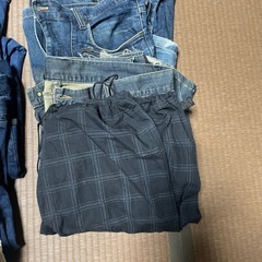 デニム等　　リーバイス・エドウィン　新品含む大きいサイズ　9本におまけ3本の画像
