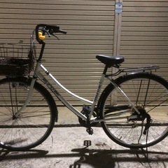27インチ　自転車　　6段変速の画像