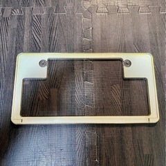 ウィザードナンバーフレーム　希少　当時物の画像