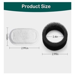 【犬/猫用】自動給水機-交換用フィルター4つセットの画像