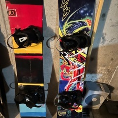 K2スノーボード161cmビンディングセットの画像
