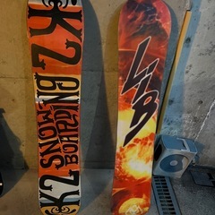 リブLIBスノーボード153cmビンディングセットの画像