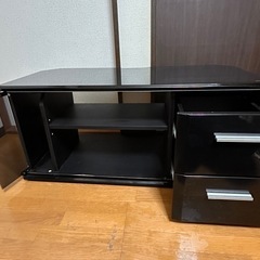 ※受け渡し予定あり【0円／引越し処分】テレビラック（幅約95cm）｜現状渡し｜早め希望の画像