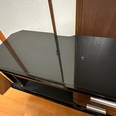 ※受け渡し予定あり【0円／引越し処分】テレビラック（幅約95cm）｜現状渡し｜早め希望の画像