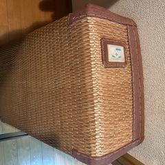 昭和レトロ　行李の画像