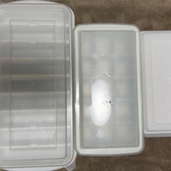 レンジ蒸し器、アルミボトル、製氷皿、他6点の画像