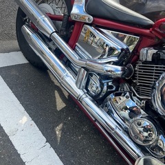 ドラッグスター 400 純正マフラー　貸し出し　レンタルの画像