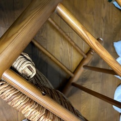 ゴッホの椅子　難あり要修理の画像