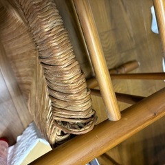 ゴッホの椅子　難あり要修理の画像