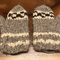 レディース　手袋　ミトンの画像