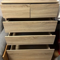 シンプルチェスト タンスの画像