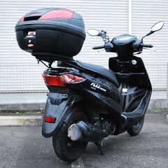 『お取引中』程度良いです。アドレス125 リアボックス付き コケキズなしの画像