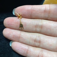 K18ベル型ピアス   の画像