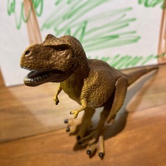 恐竜フィギュア、ティラノの画像