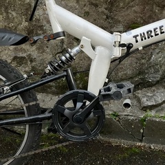 自転車店から出品 /20インチ/折り畳み/前後サスペンション付き /6段変速付き/完全整備済み/品質良好/防犯登録ok の画像