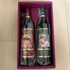 美空ひばり メモリアルワイン赤白2本セットの画像