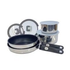 【無料】プレミアムステンレス鍋 10点セットの画像