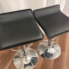 美品 FLYMEe Room / フライミールーム   カウンターチェア  2個セットの画像