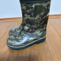 ムーンスター迷彩　長靴17.0の画像