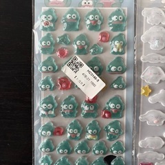 ハンギョドン　サンリオシリーズドロップシール　3D 立体シール　ボンボンドロップシール　1枚480円の画像