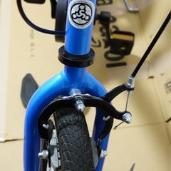 ストライダー 14x 屋内保管　スタンド付　ブルーの画像