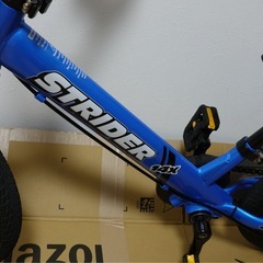 ストライダー 14x 屋内保管　スタンド付　ブルーの画像