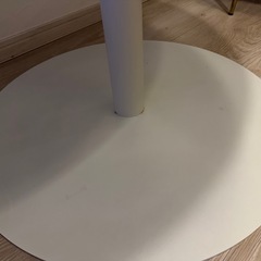 【譲ります】LOWYA  ロウヤ　ダイニングテーブル　ホワイトの画像