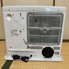 【受渡者決定】CORONA 15畳用大型　石油ファンヒーター FH-ST5719BY-W 2020年製の画像