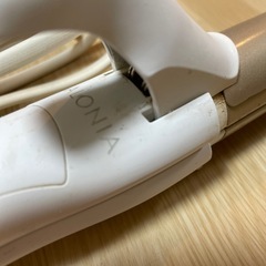 ヘアアイロン　サロニア　32ミリ　カールとストレートの画像