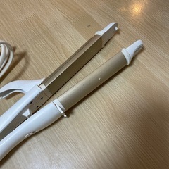 ヘアアイロン　サロニア　32ミリ　カールとストレートの画像