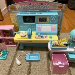 中古　わんにゃんレントゲン！　リカちゃん動物病院の画像