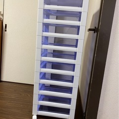 クリアチェスト　１０段引き出し　の画像
