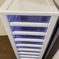 クリアチェスト　１０段引き出し　の画像