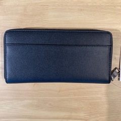 コーチ　ラウンドジップブラック長財布I⑤【新品未使用】の画像