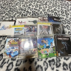 TV、PS3、ソフトまとめ売りの画像