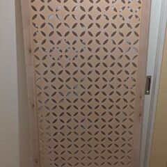 ☆２枚セット☆木製パーテーション（突っ張り棒）2026/1/31までの画像