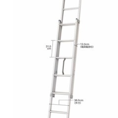 長谷川工業 2連梯子  殆ど使用してませんの画像