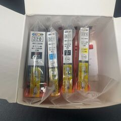 ◇キャノン用インクカートリッジ 4色のみ(顔料ブラック、シアン、イエロー、ブラック) BCI-321+320の画像
