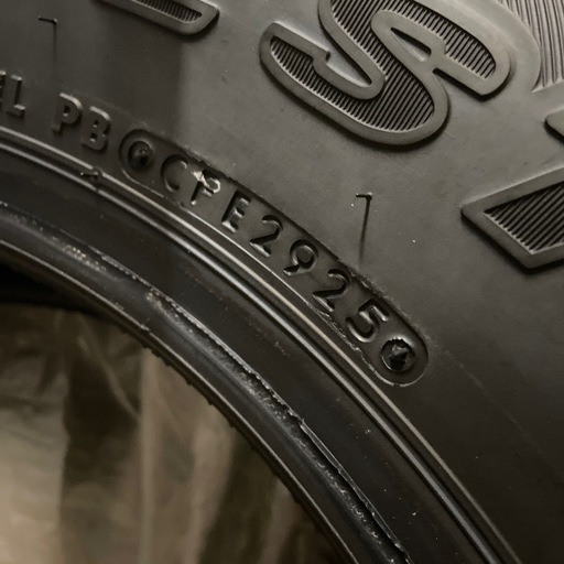 175/80R16 91Ｓブリヂストン ジムニー　11月新車外し純正タイヤ4本