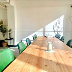 kanademono|THE TABLE / 無垢 杉 × Black Steelダイニングテーブル  w 1800 D 800 机のキャップ付きの画像