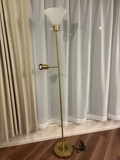 IKEA / フロアランプ / FLUGBO / フルーグボー /間接照明/スタンド