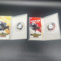 ◇PSP用ソフト 4本セット ウイニングポスト7 2010 2012 GRAN TURISMO みんなのGOLFポータブル2の画像