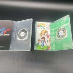 ◇PSP用ソフト 4本セット ウイニングポスト7 2010 2012 GRAN TURISMO みんなのGOLFポータブル2の画像