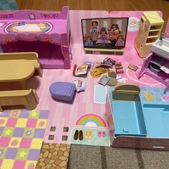 中古　リカちゃん　『チャイムでピンポーン かぞくでゆったりさん 』の画像