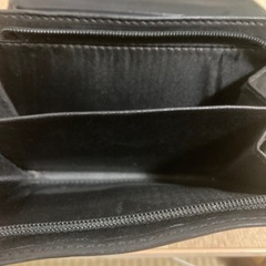 coach折財布(黒)の画像