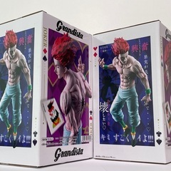【新品・未開封】ヒソカのフィギュア　HUNTER×HUNTER Grandista ×2の画像