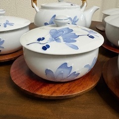 お茶セット５脚客の画像