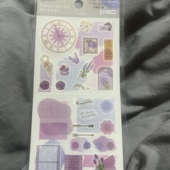 デコレーション シール スケジュール帳の画像
