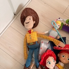 トイストーリーぬいぐるみセットの画像